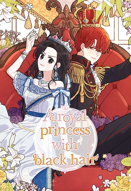 A Royal Princess with Black Hair